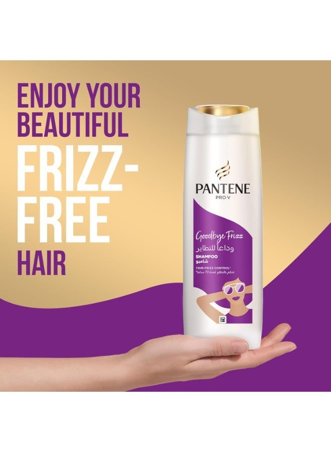 Pantene PRO-V Frizz Control , Strengthens Fragile Strands Shampoo, Dual Pack 375 ml - Image 1